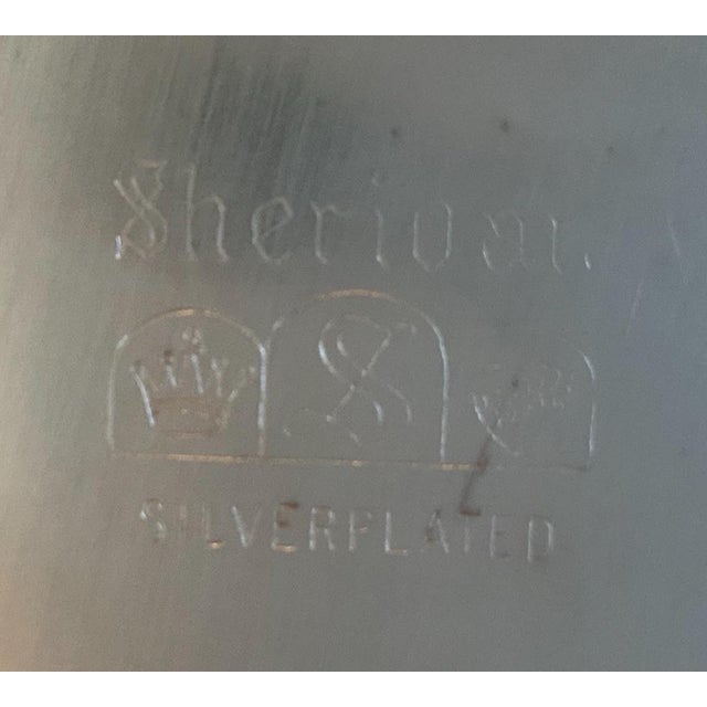 Vintage Sheridan Silverplate Tray – 10” X 6” Catchall, Vanity Tray, Bar Cart Tray or Snack Tray for Palm Beach Regency, Grandmillennial & Cottage Core For Sale - Image 11 of 11