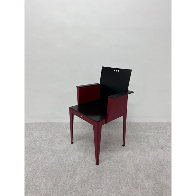 1990s Vintage Bruce Sienkowski "Eli Armchair" for Charlotte For Sale - Image 12 of 13