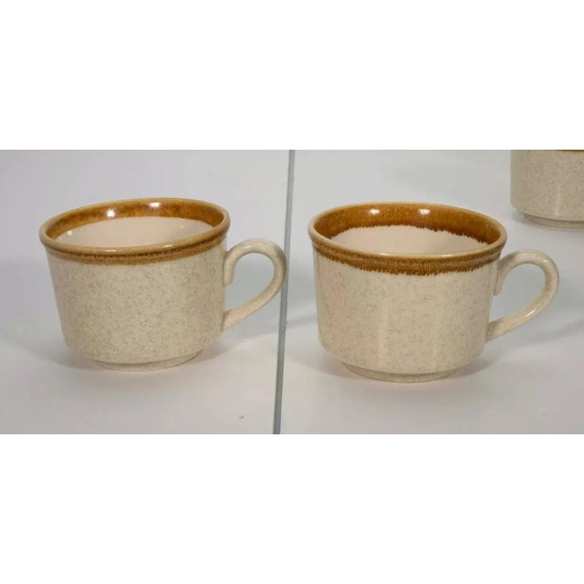 Stone Manor Mikasa F5800 Complete Dining Dishes Mid Century Modern - Set of 21 For Sale In Detroit - Image 6 of 12