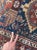 1920's Ancient Nomadic Northwest Persian Karaja Indigo, Clay & Forest Green Runner Rug 3.2 X 13.5 For Sale - Image 4 of 12