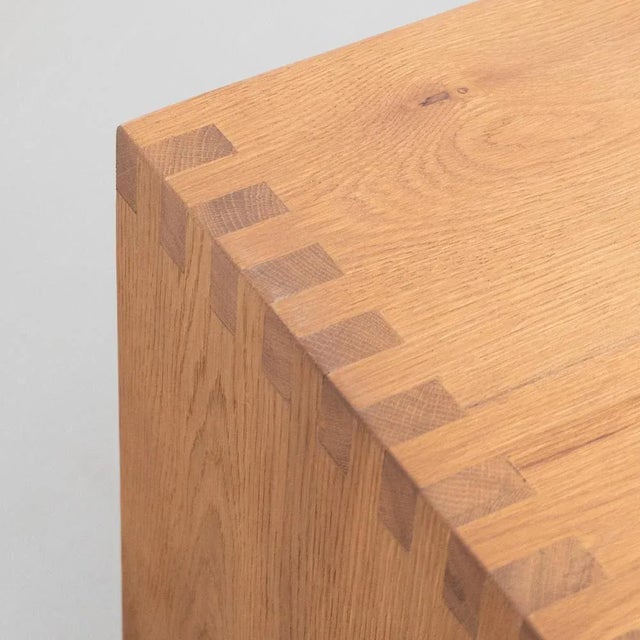 Solid Oak Low Table from Dada Est. For Sale - Image 9 of 13
