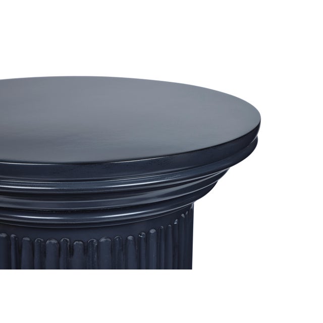 Neoclassic Style Fluted Pedestal Dining Table Base For Sale In Los Angeles - Image 6 of 7