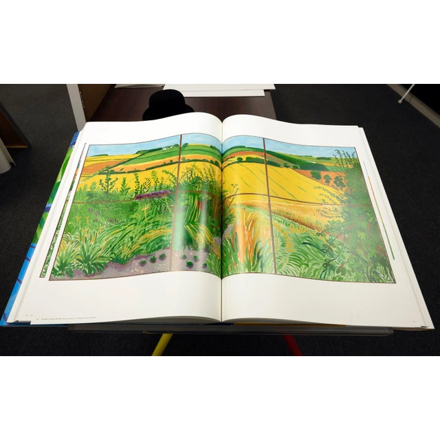 Pop Art The Road to Thwing, July", Print From David Hockney's "A Bigger Book" (2016) For Sale - Image 3 of 4