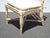 Pair of Vintage Chippendale Bamboo Rattan Side Chairs For Sale - Image 12 of 17