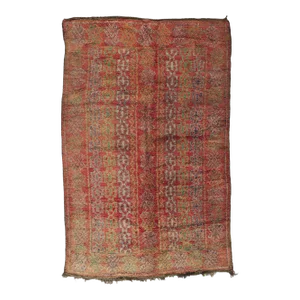 Vintage Beni MGuild Moroccan Rug - 07'01 X 10'09