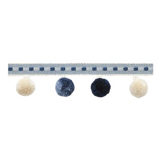 Sample - Schumacher Poms in Blue For Sale