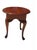 Queen Anne Pennsylvania House Queen Anne Oval Solid Cherry Side Tables For Sale - Image 3 of 8