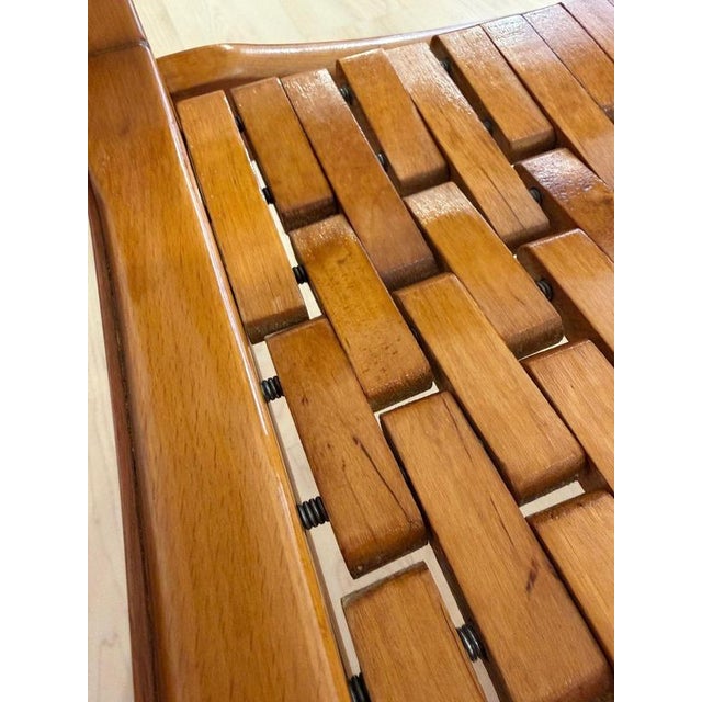 Gelenka Armchairs in Solid Beech Wood, Germany, 1950, Set of 2 For Sale - Image 18 of 18