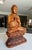 Gautama Buddha Sitting on Lotus - Asian Wood Carving Statue For Sale - Image 9 of 15