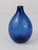 Glass Blue Bird Bottle Glass Vase attributed to Timo Sarpaneva for Iittala, Finland, 1950s For Sale - Image 7 of 15