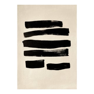 "Stripes" Painting on Canvas by Anna Pepe For Sale