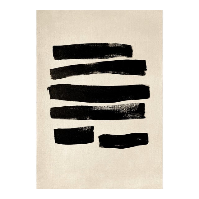 "Stripes" Painting on Canvas by Anna Pepe For Sale