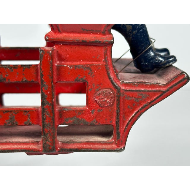 Early 20th Century Kenton Horse Drawn Stake Wagon Toy For Sale - Image 10 of 10