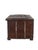 1900 - 1909 Antique Indian Teakwood and Iron Blanket Chest/Coffee Table For Sale - Image 5 of 7