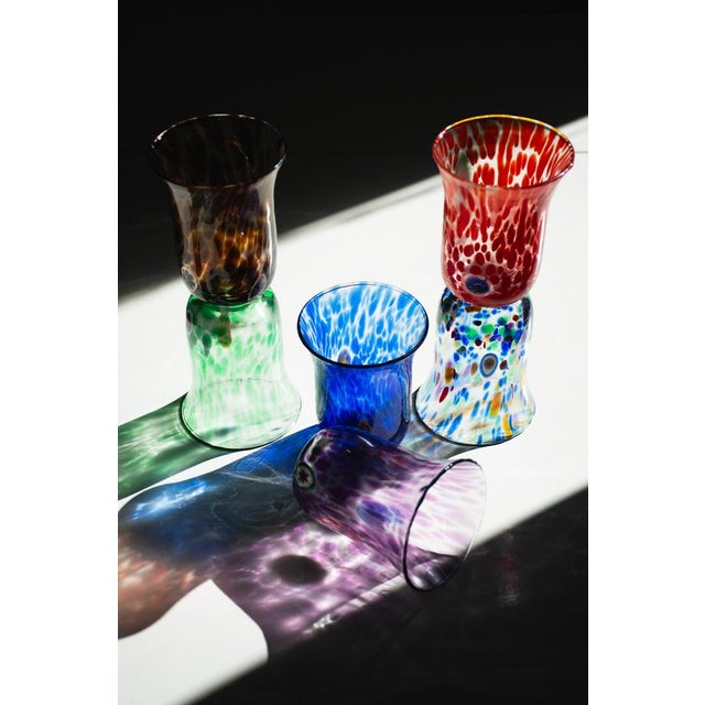 Glasses by Mariana Iskra for Ribes, 2010, Set of 6 For Sale - Image 17 of 18