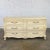 Magnificent French Provincial or Hollywood Regency style antiqued or cerused white dresser or credenza by the Prince...