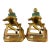 Vintage “Bookworm” Figural Cast Iron Bookends – Reading Scholar Pair For Sale