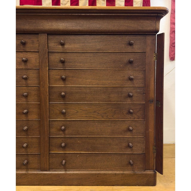 Mid 20th Century Collector's Cabinet For Sale - Image 9 of 9