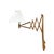Wood Clamp Table Lamp from Le Klint, 1960s For Sale - Image 7 of 7