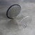 Mid-20th Century MCM Stool Manner of Warren Platner Chrome Wire Base and Black Vinyl Seat For Sale - Image 6 of 18