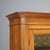 Italian Bookcase in Walnut Fir and Glass For Sale - Image 5 of 10
