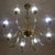 Metal Italian De Majo Chandelier in Murano Glass, 1990 For Sale - Image 7 of 18