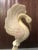 Wood Large Hand Carved Wooden Swan Sculpture | Floor Standing For Sale - Image 7 of 12