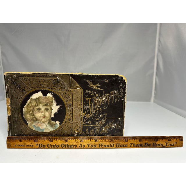 Black Victorian Autograph Book: Adams State College, Alamosa, Colorado c.1880-1929 For Sale - Image 8 of 10