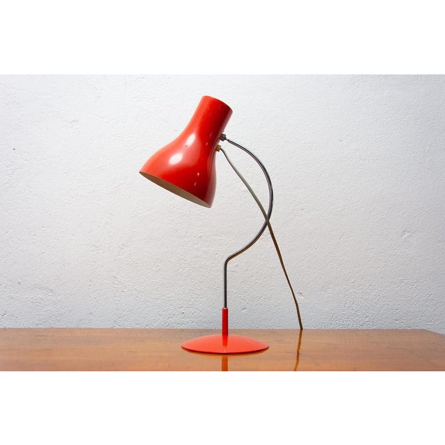 Mid-Century Desk Lamp by Josef Hurka for Napako, 1960s For Sale - Image 6 of 17