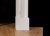 Bolection (White Marble) Mantel For Sale - Image 4 of 5