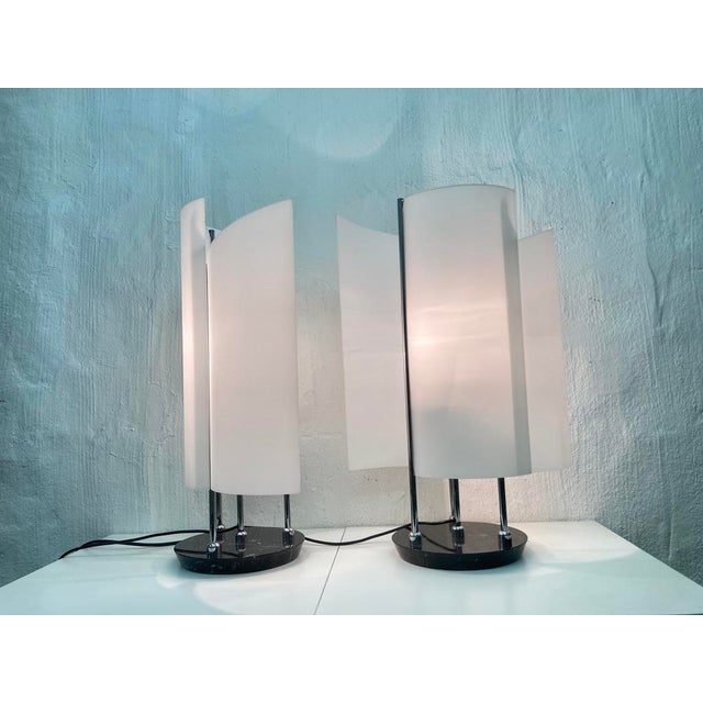 Arianna Table Lamps by Bruno Gecchelin for Oluce, 1990, Set of 2 For Sale - Image 4 of 18