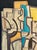 Cubist Abstract Composition, Marker & Graphite on Paper, Signed J. Forneris For Sale - Image 4 of 6