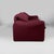 Italian Modern Burgundy Fabric Maralunga Sofa by Vico Magistretti for Cassina, 1970s For Sale - Image 3 of 14
