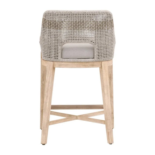 2020s Tapestry Counter Stool For Sale - Image 5 of 8