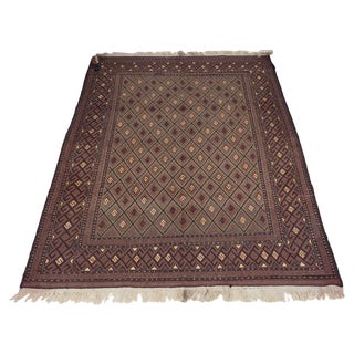 Vintage Afghan Kilim Rug, 1940s For Sale