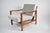 Scandinavian Grey Teak Armchair, 1960s For Sale - Image 12 of 12