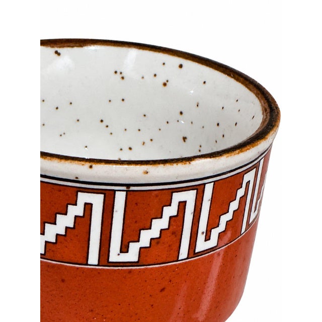 This ceramic mug is designed in a Southwestern / Native American-inspired rustic pottery style, blending traditional...