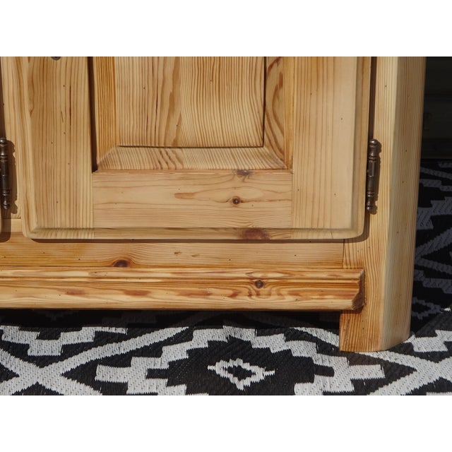 Natural Pine Sideboard, 1980s For Sale - Image 11 of 18