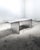 Dining Table in Hand Ground Aluminium by Case Studios For Sale - Image 6 of 7