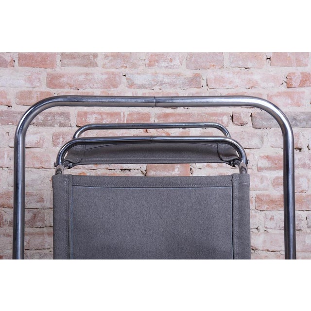 Bauhaus Czech Chrome Armchair by Marcel Breuer for Thonet, 1930s For Sale - Image 18 of 18