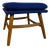 Mid-Century Modern Danish Ottoman with Cushion, 1960s For Sale