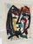 Abstract 1970s Peter Keil Abstract Colorful Painting “ My Dear Picasso” For Sale - Image 3 of 6
