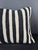 Contemporary Turkish Hemp Pillow Cushion Natural Beige Black Pillow Cushion Cover 16" x 24" For Sale - Image 3 of 4