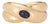 1992 Cartier Colisee Sapphire Ring Sz 6.75 Eu 54 Band 18k Yellow Gold Signed For Sale