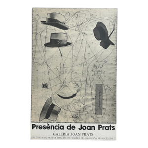 Joan Miro Exhibition Poster for the Joan Prats Gallery, 1976