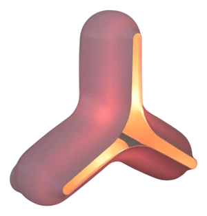 Lumen S/ Pink Lamp by Jurij Rahimkulov