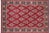Blue Tabriz Pak-Persian Red/Black Wool Rug - 10'0'' X 14'7'' For Sale - Image 8 of 8