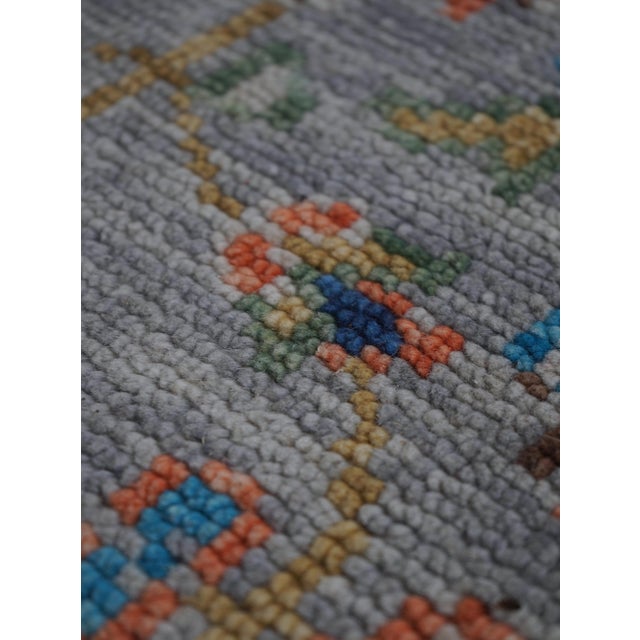 1990s Hand Knotted Approx: 2x10 Wool Runner Oriental Rug For Sale - Image 5 of 9