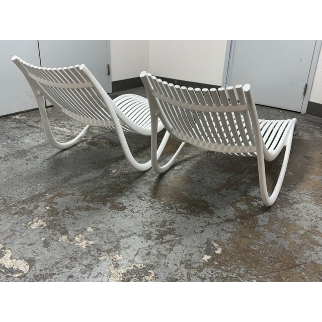 2020s Eugeni Quitllet Outdoor Vondom Ibiza Sun Loungers, Pair For Sale - Image 5 of 12