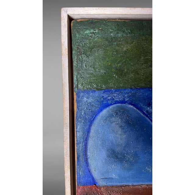 Mid 20th Century Abstract Lyrical French Oil Painting on Canvas For Sale - Image 12 of 18